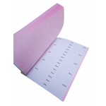 Ticket Book-Square Counter Book-pink color